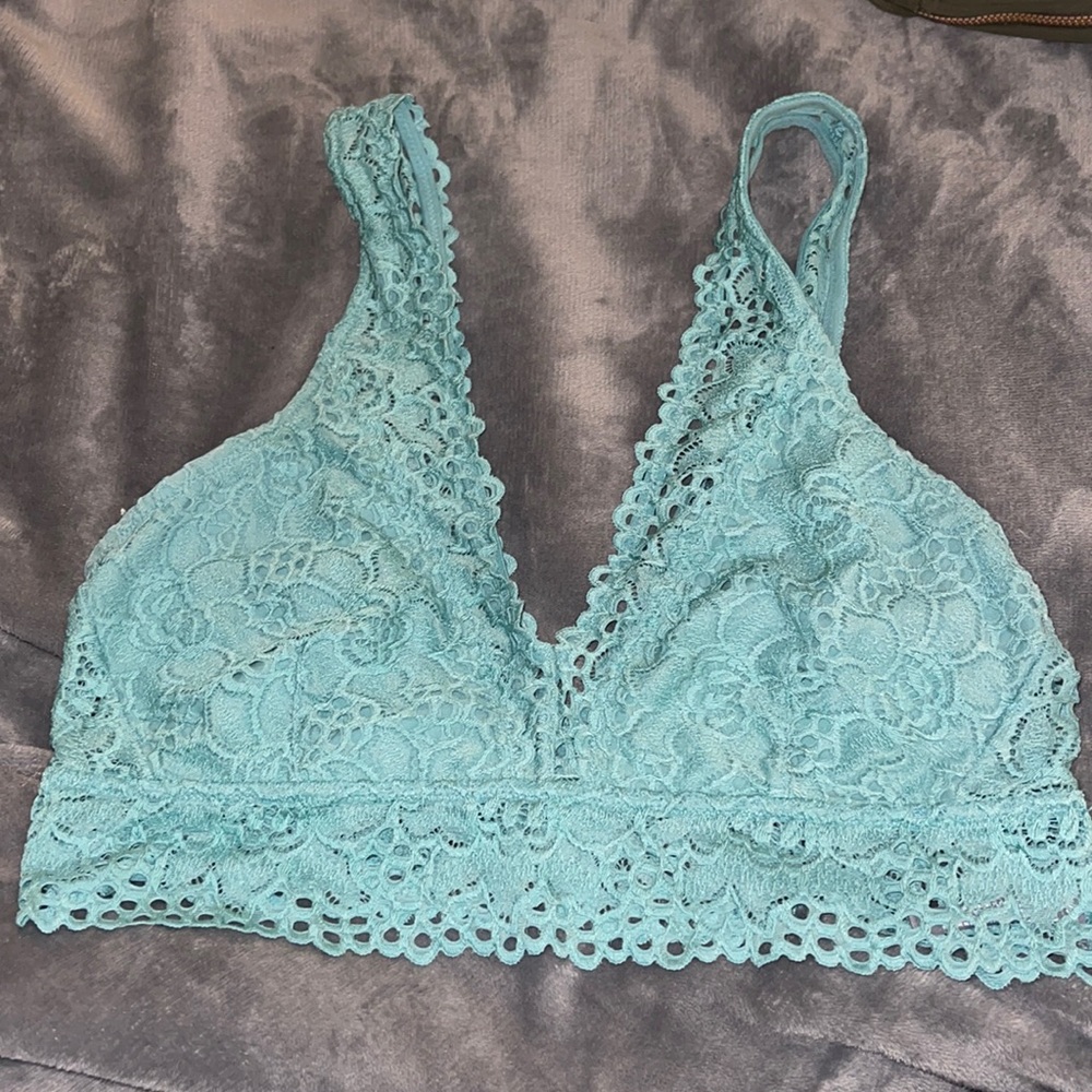 Aerie lace plunge bralette
